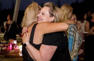 A hug with the community at Beautiful You